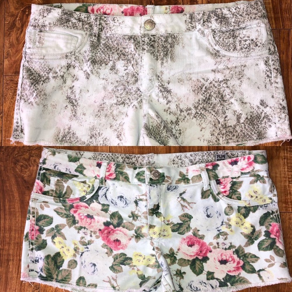 Flipside Reversible Shorts/Cutoffs-Sz 13